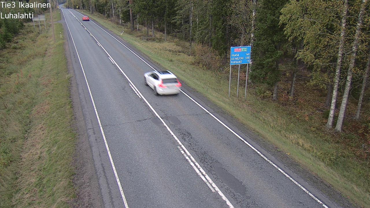 Kelikamerat Kuva Tie 3 Ikaalinen, Luhalahti, Ikaalinen, Pirkanmaa