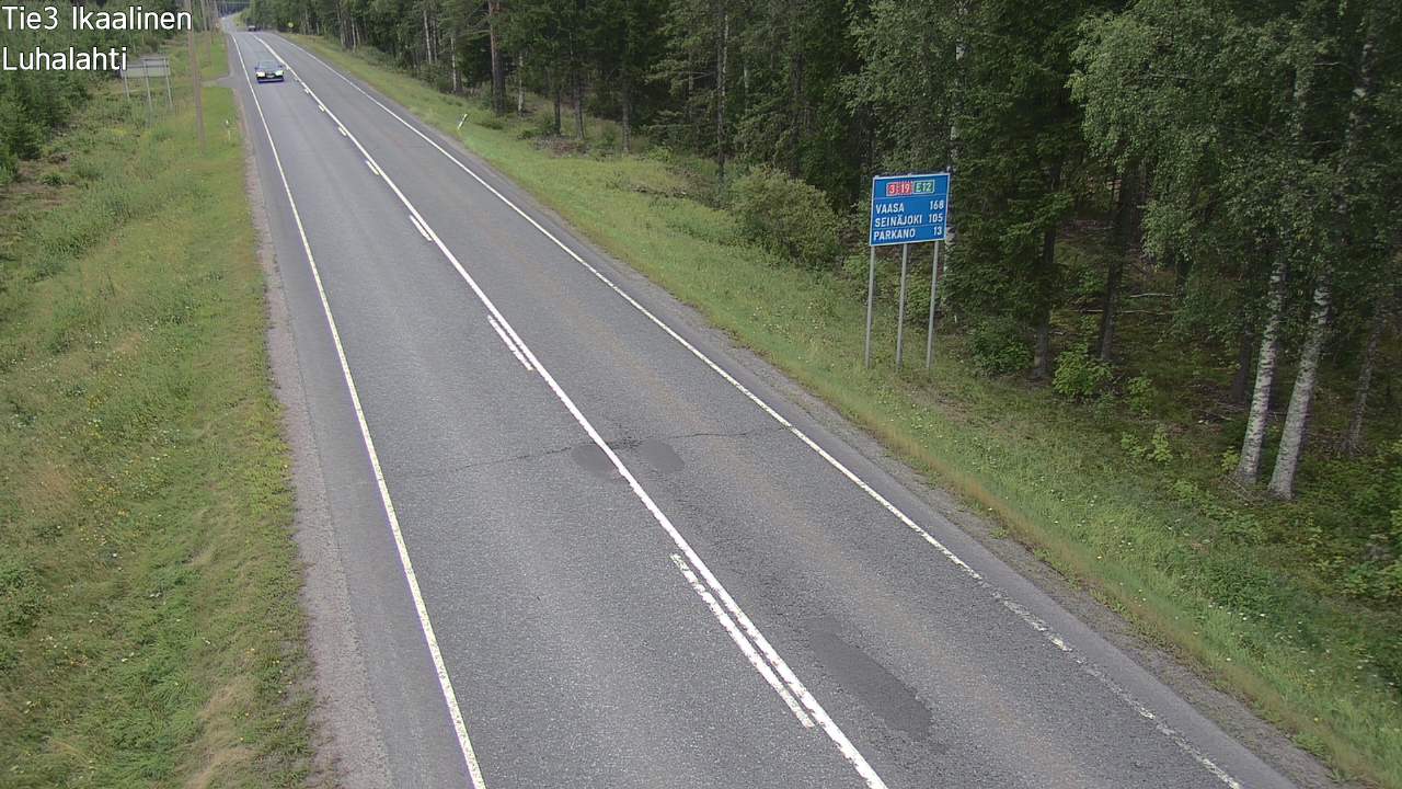 Weather Camera Image Road 3 Ikaalinen, Luhalahti, Ikaalinen, Pirkanmaa