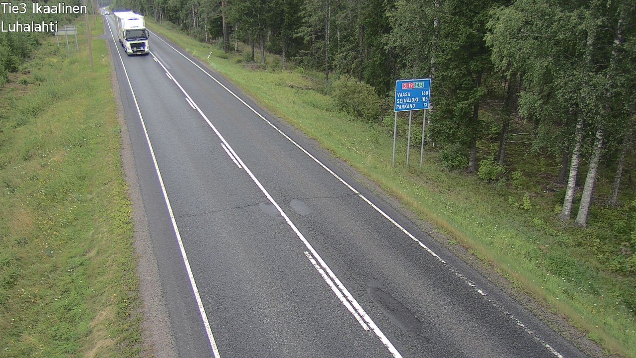 Weather Camera Image Road 3 Ikaalinen, Luhalahti, Ikaalinen, Pirkanmaa