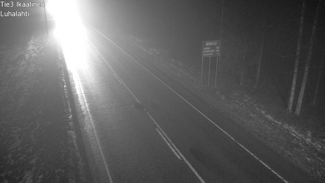 Weather Camera Image Road 3 Ikaalinen, Luhalahti, Ikaalinen, Pirkanmaa