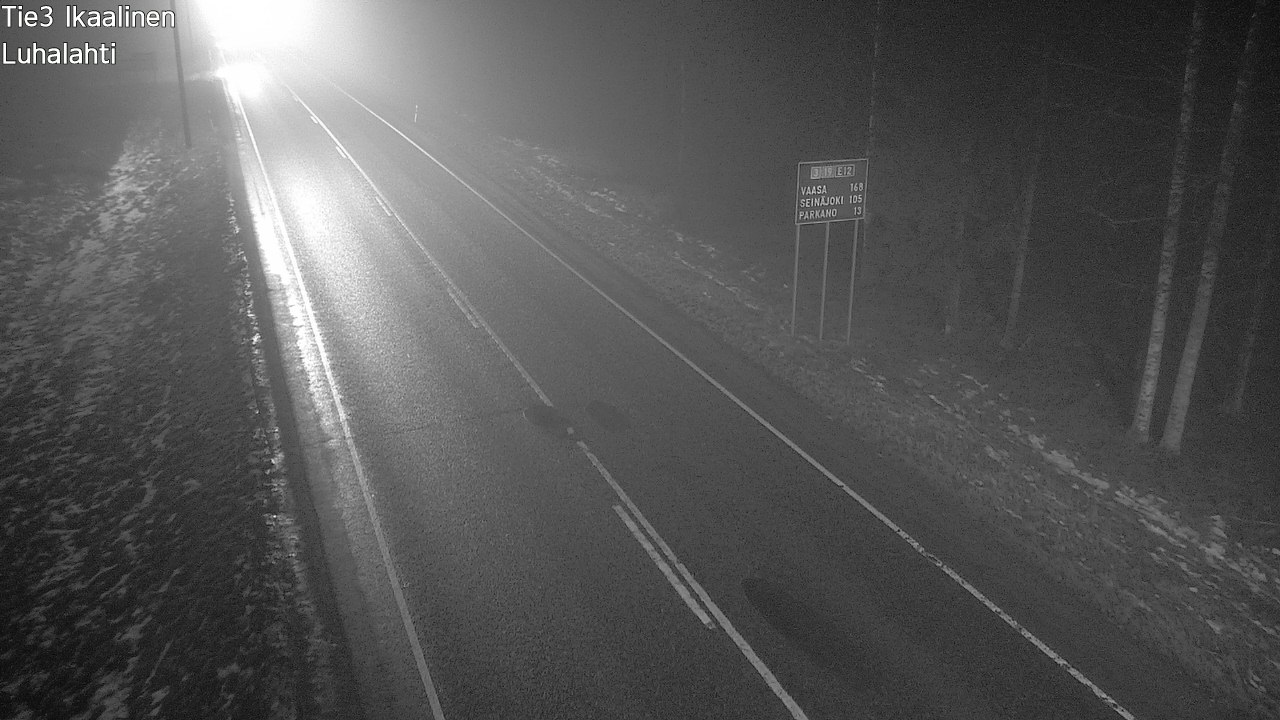 Weather Camera Image Road 3 Ikaalinen, Luhalahti, Ikaalinen, Pirkanmaa