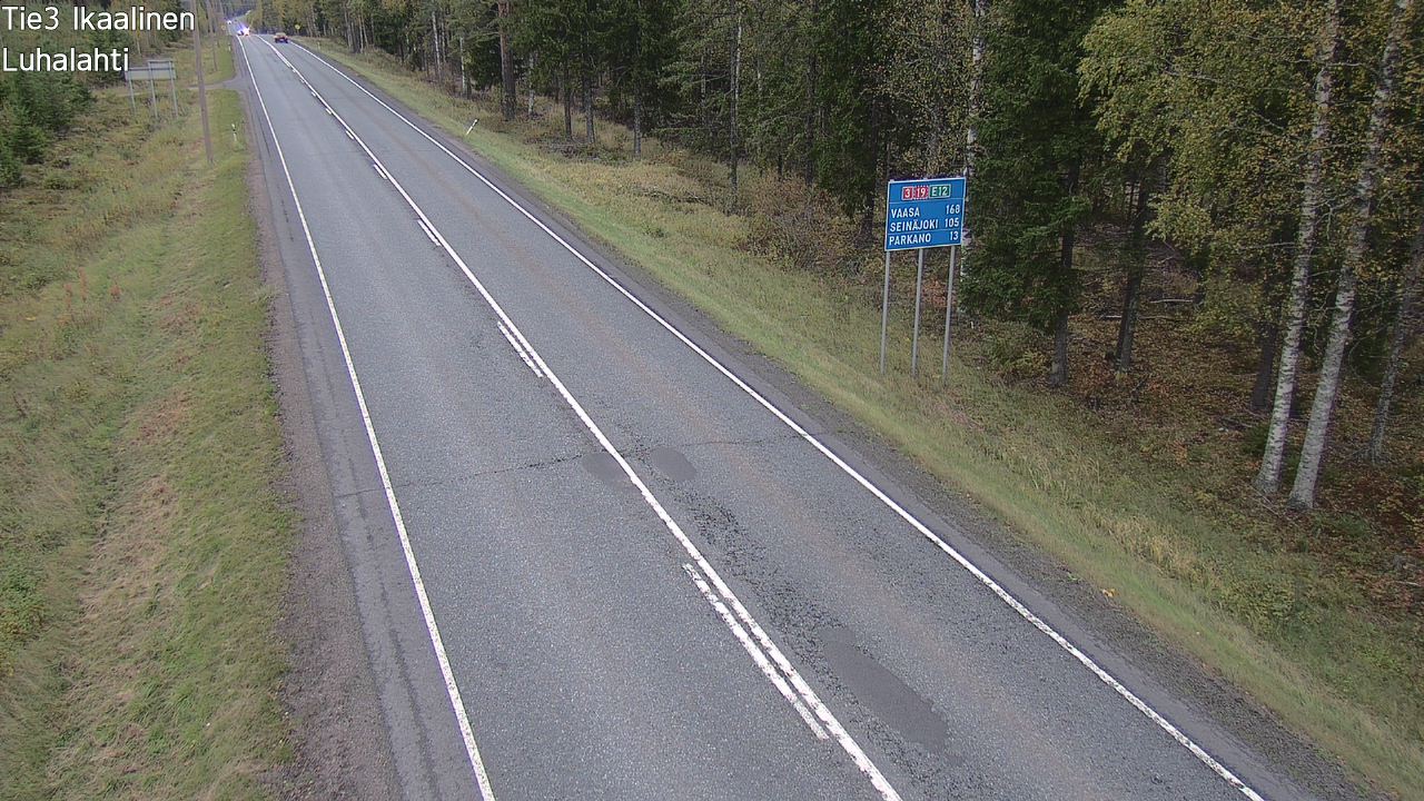 Kelikamerat Kuva Tie 3 Ikaalinen, Luhalahti, Ikaalinen, Pirkanmaa