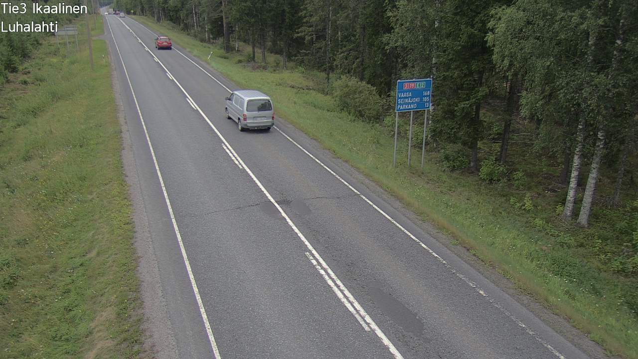 Weather Camera Image Road 3 Ikaalinen, Luhalahti, Ikaalinen, Pirkanmaa