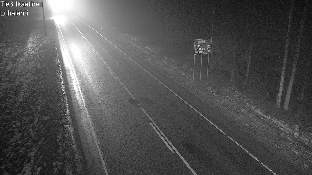 Weather Camera Image Road 3 Ikaalinen, Luhalahti, Ikaalinen, Pirkanmaa