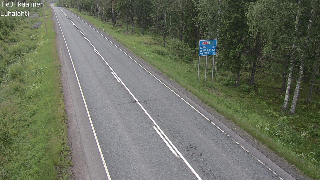 Weather Camera Image Road 3 Ikaalinen, Luhalahti, Ikaalinen, Pirkanmaa