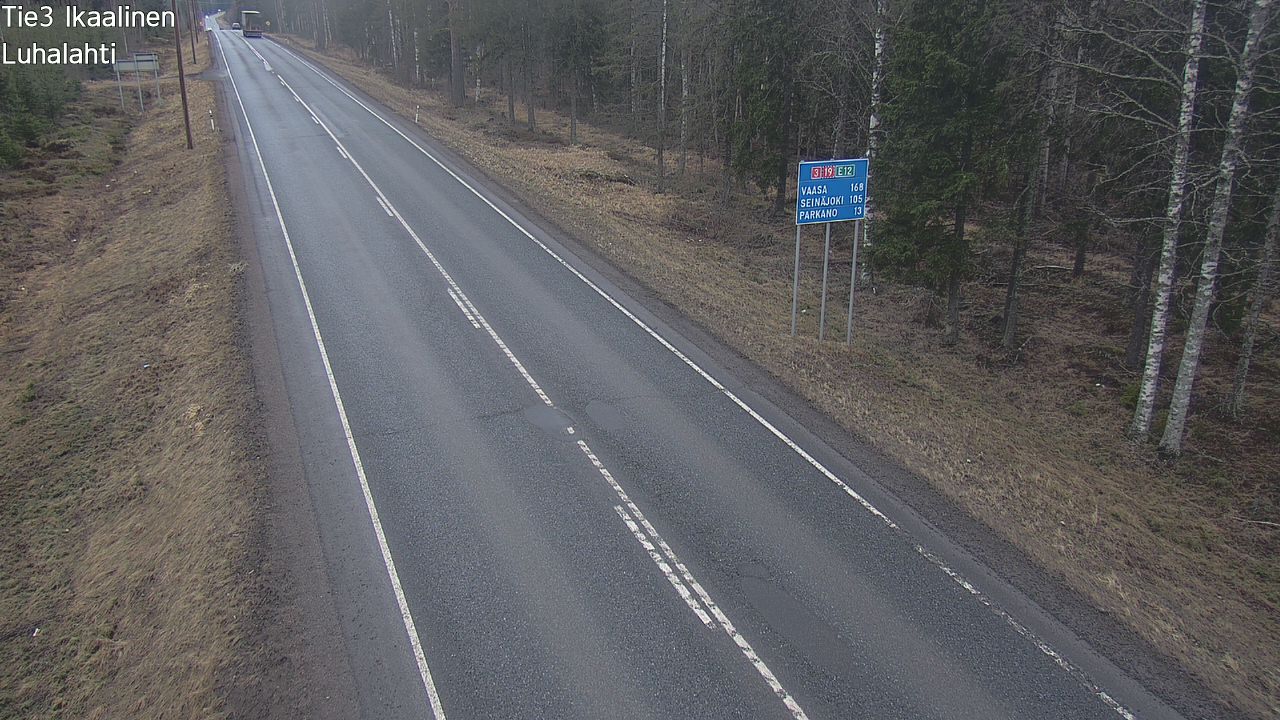 Weather Camera Image Road 3 Ikaalinen, Luhalahti, Ikaalinen, Pirkanmaa