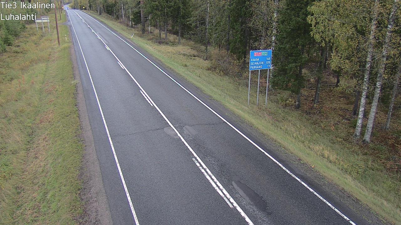 Weather Camera Image Road 3 Ikaalinen, Luhalahti, Ikaalinen, Pirkanmaa