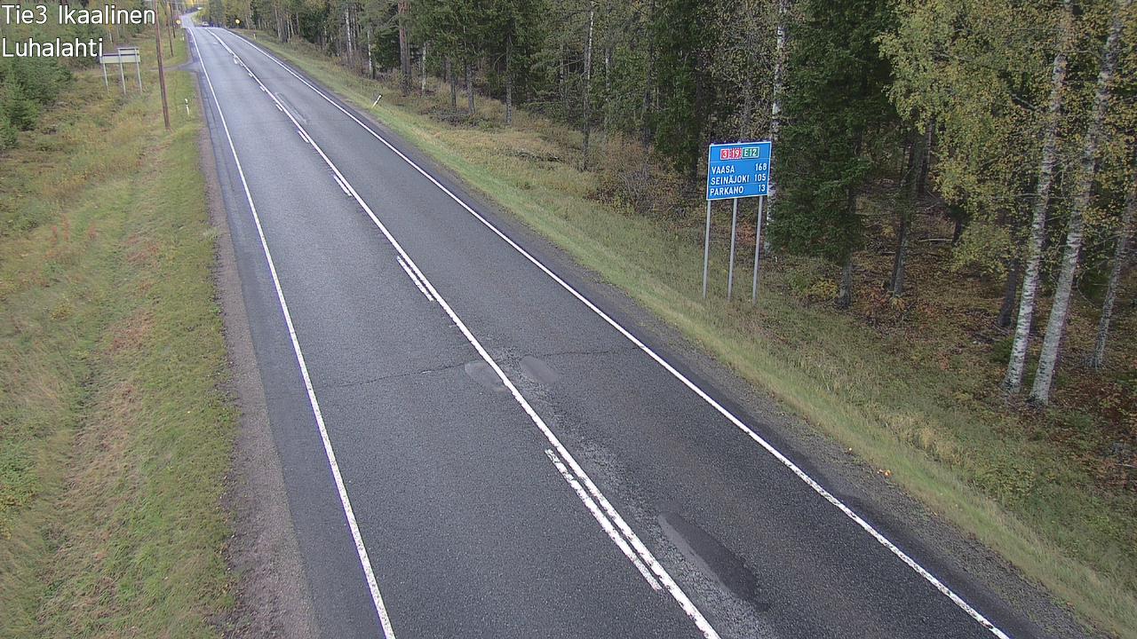 Weather Camera Image Road 3 Ikaalinen, Luhalahti, Ikaalinen, Pirkanmaa