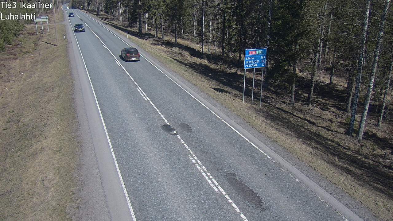 Kelikamerat Kuva Tie 3 Ikaalinen, Luhalahti, Ikaalinen, Pirkanmaa