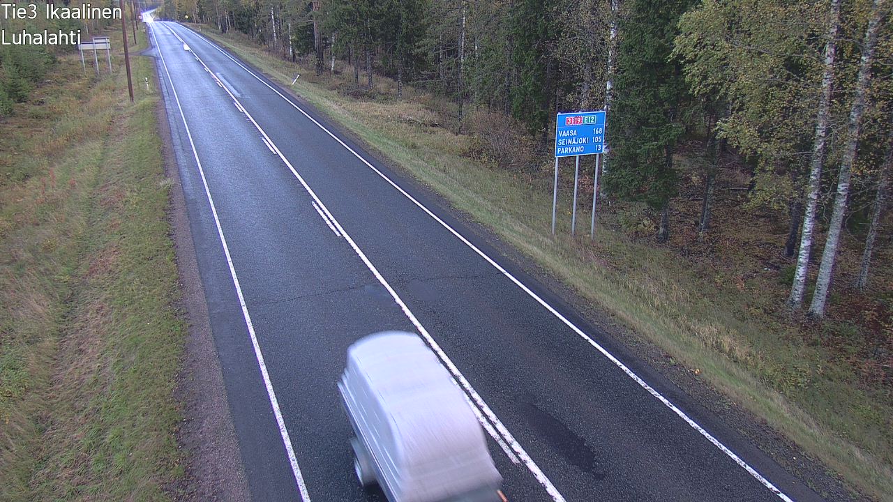 Weather Camera Image Road 3 Ikaalinen, Luhalahti, Ikaalinen, Pirkanmaa