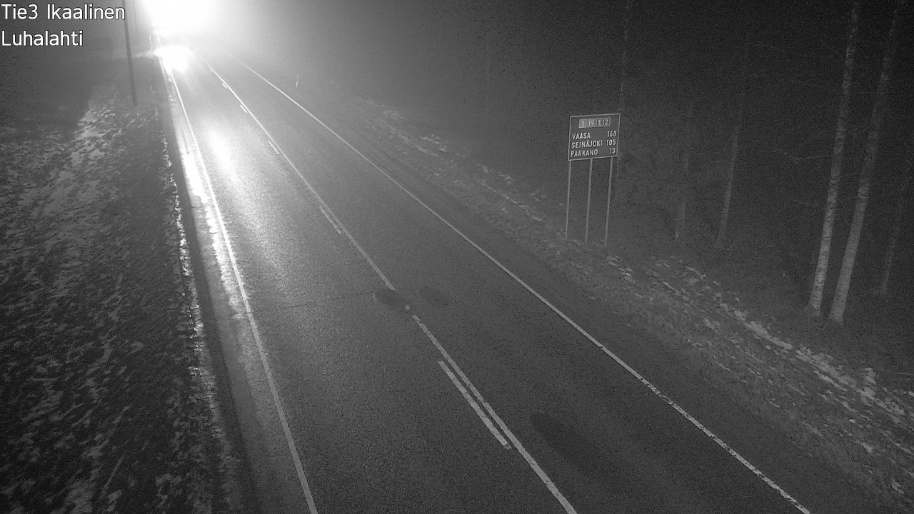 Weather Camera Image Road 3 Ikaalinen, Luhalahti, Ikaalinen, Pirkanmaa