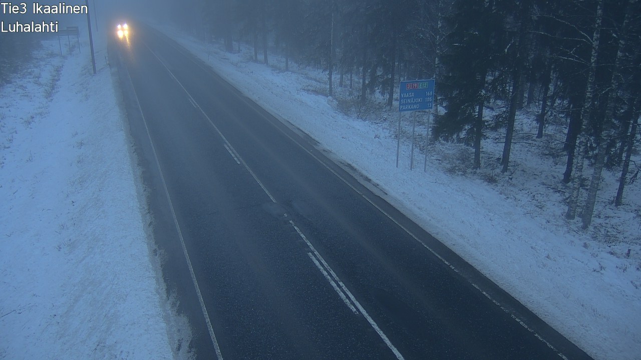 Weather Camera Image Väg 3 Ikaalinen, Luhalahti, Ikaalinen, Pirkanmaa