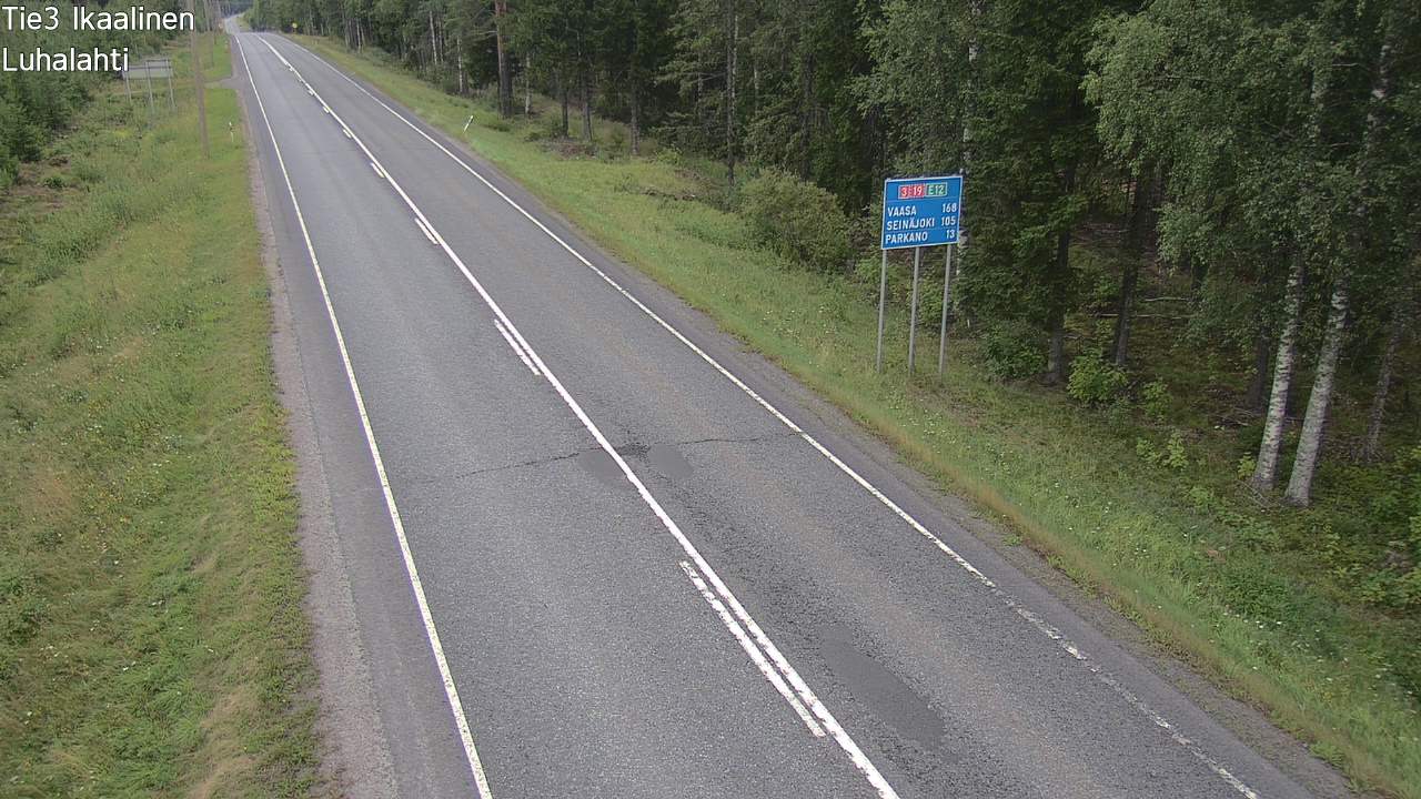 Weather Camera Image Road 3 Ikaalinen, Luhalahti, Ikaalinen, Pirkanmaa