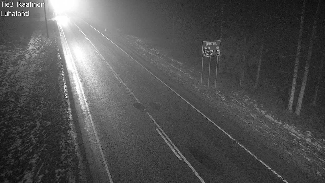 Weather Camera Image Road 3 Ikaalinen, Luhalahti, Ikaalinen, Pirkanmaa