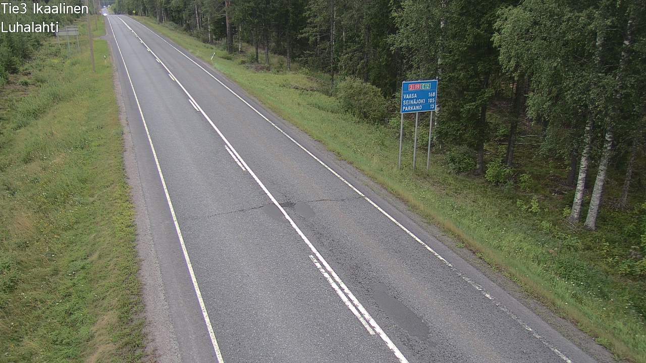 Weather Camera Image Road 3 Ikaalinen, Luhalahti, Ikaalinen, Pirkanmaa