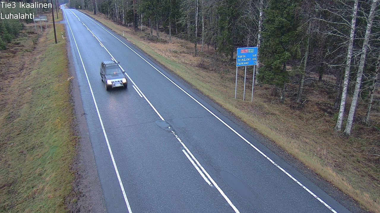 Weather Camera Image Väg 3 Ikaalinen, Luhalahti, Ikaalinen, Pirkanmaa