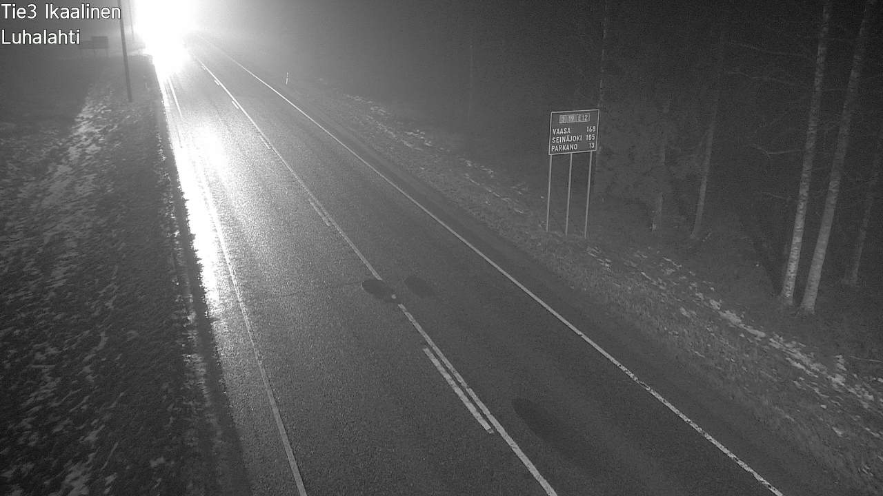 Weather Camera Image Road 3 Ikaalinen, Luhalahti, Ikaalinen, Pirkanmaa