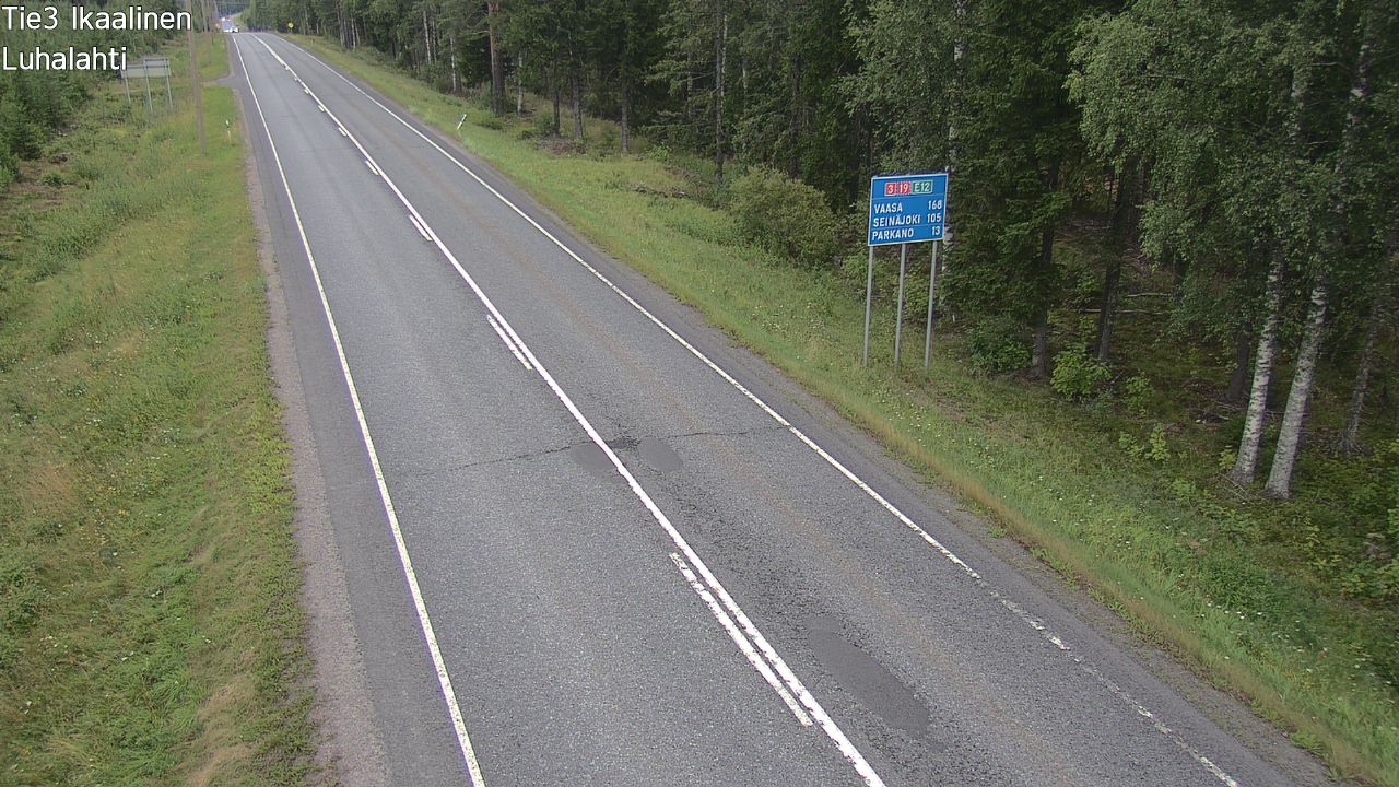 Weather Camera Image Road 3 Ikaalinen, Luhalahti, Ikaalinen, Pirkanmaa