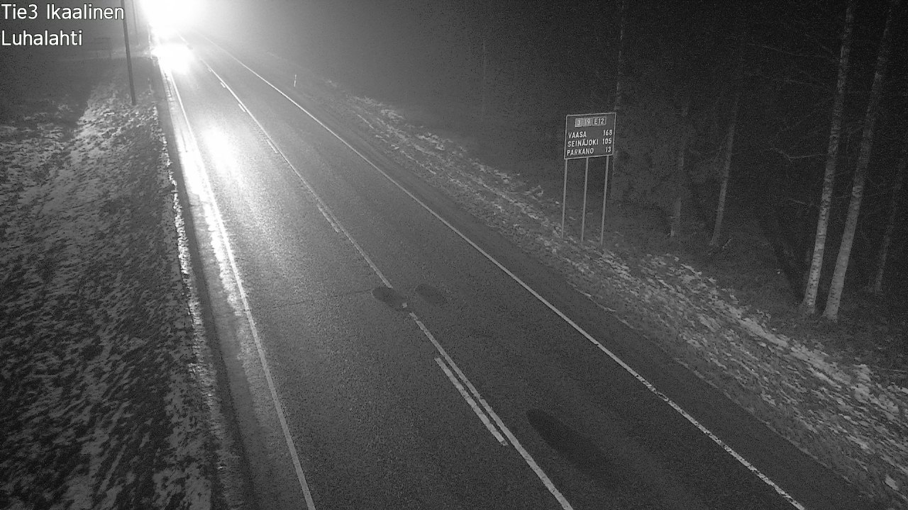 Weather Camera Image Road 3 Ikaalinen, Luhalahti, Ikaalinen, Pirkanmaa