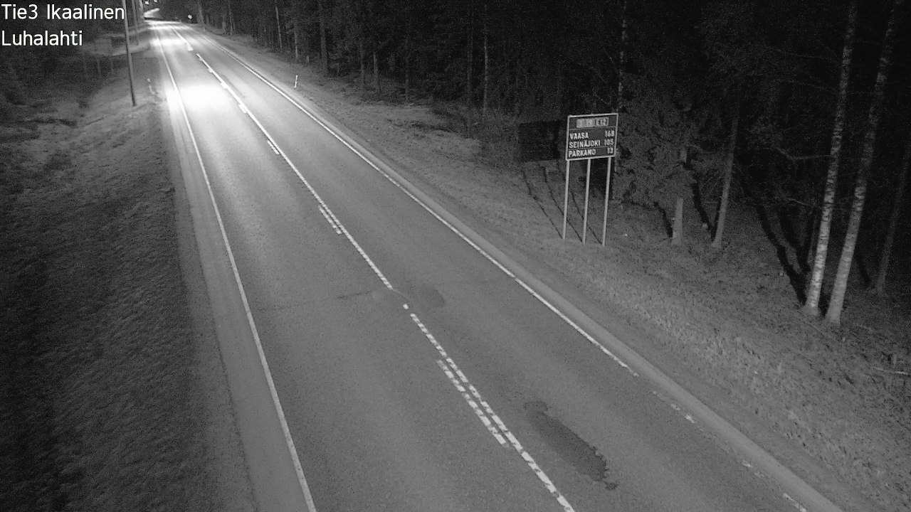 Weather Camera Image Väg 3 Ikaalinen, Luhalahti, Ikaalinen, Pirkanmaa