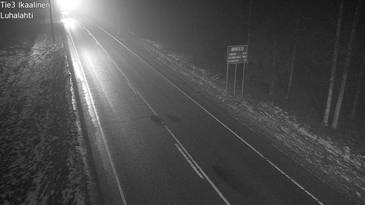 Weather Camera Image Road 3 Ikaalinen, Luhalahti, Ikaalinen, Pirkanmaa