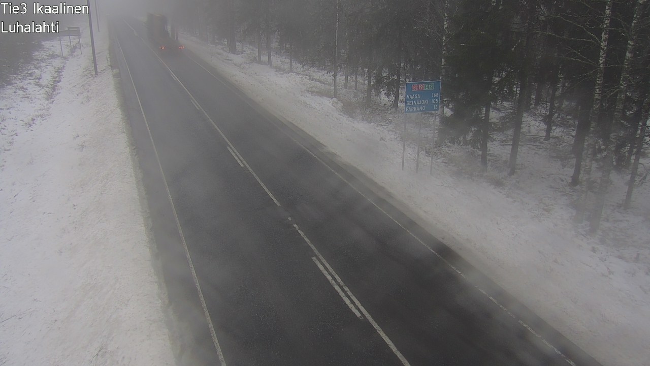 Weather Camera Image Väg 3 Ikaalinen, Luhalahti, Ikaalinen, Pirkanmaa