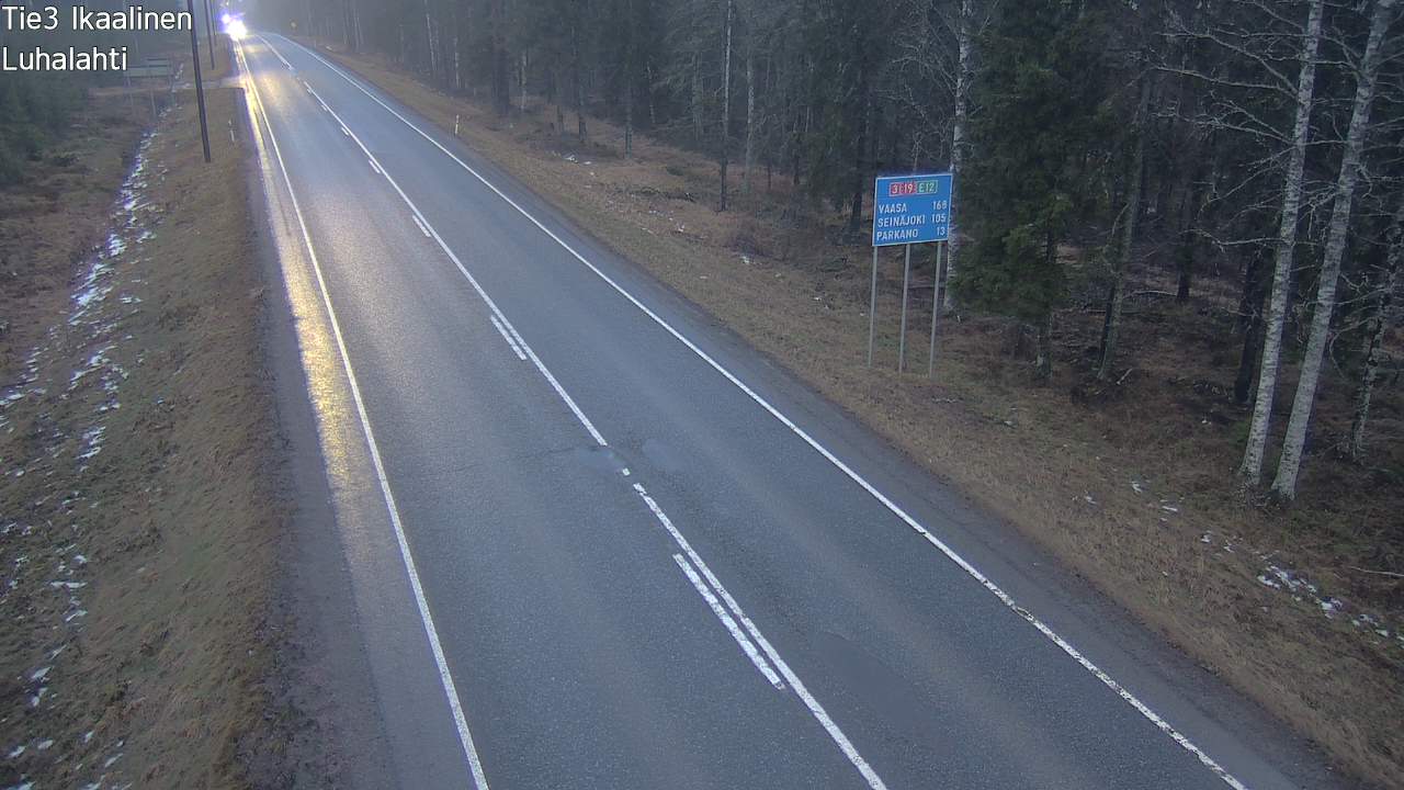 Weather Camera Image Väg 3 Ikaalinen, Luhalahti, Ikaalinen, Pirkanmaa