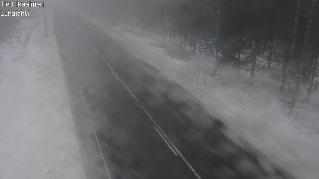 Weather Camera Image Väg 3 Ikaalinen, Luhalahti, Ikaalinen, Pirkanmaa