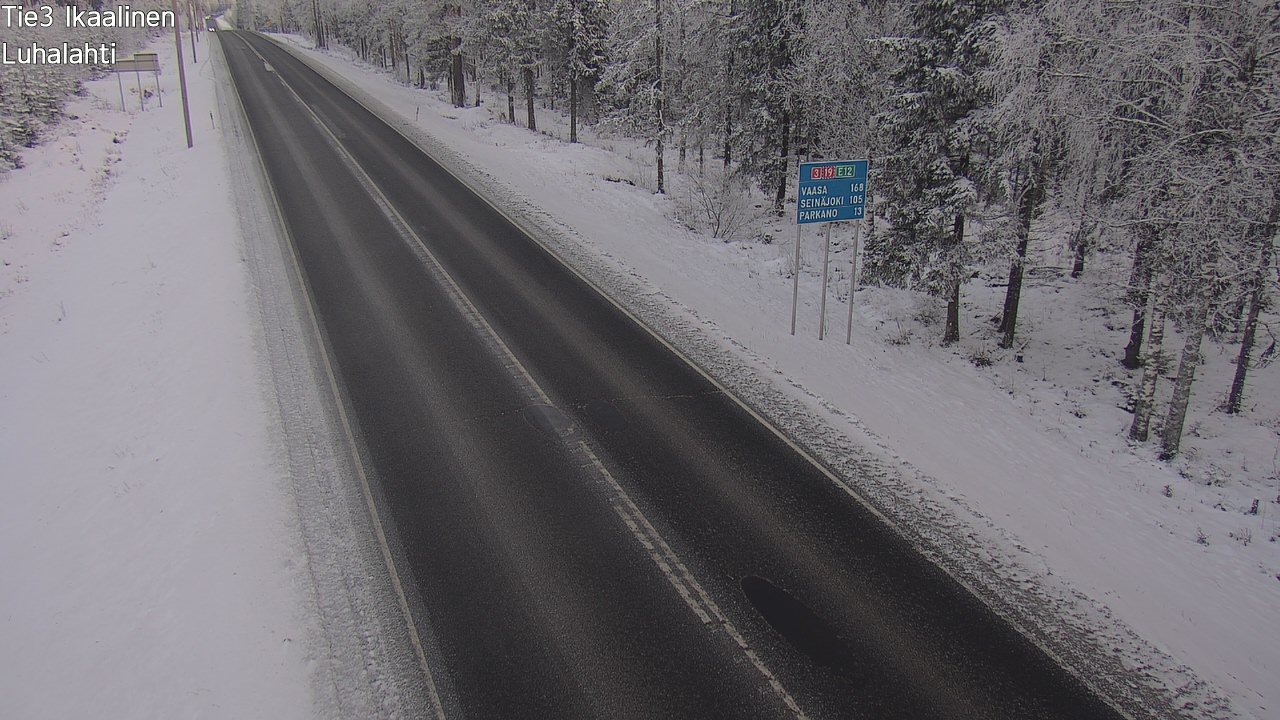 Weather Camera Image Road 3 Ikaalinen, Luhalahti, Ikaalinen, Pirkanmaa