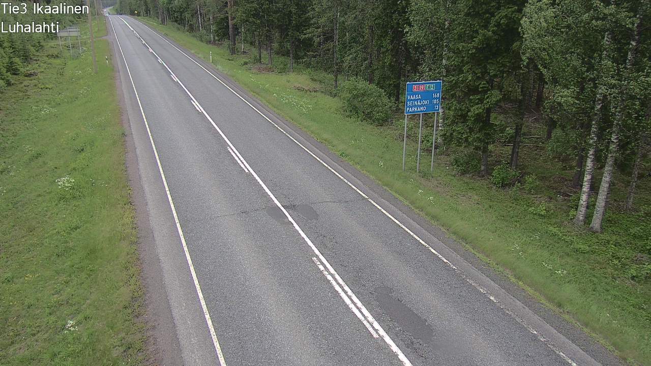 Weather Camera Image Väg 3 Ikaalinen, Luhalahti, Ikaalinen, Pirkanmaa