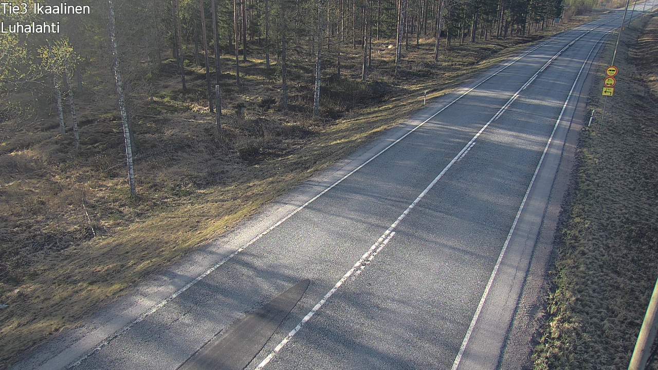 Weather Camera Image Väg 3 Ikaalinen, Luhalahti, Ikaalinen, Pirkanmaa