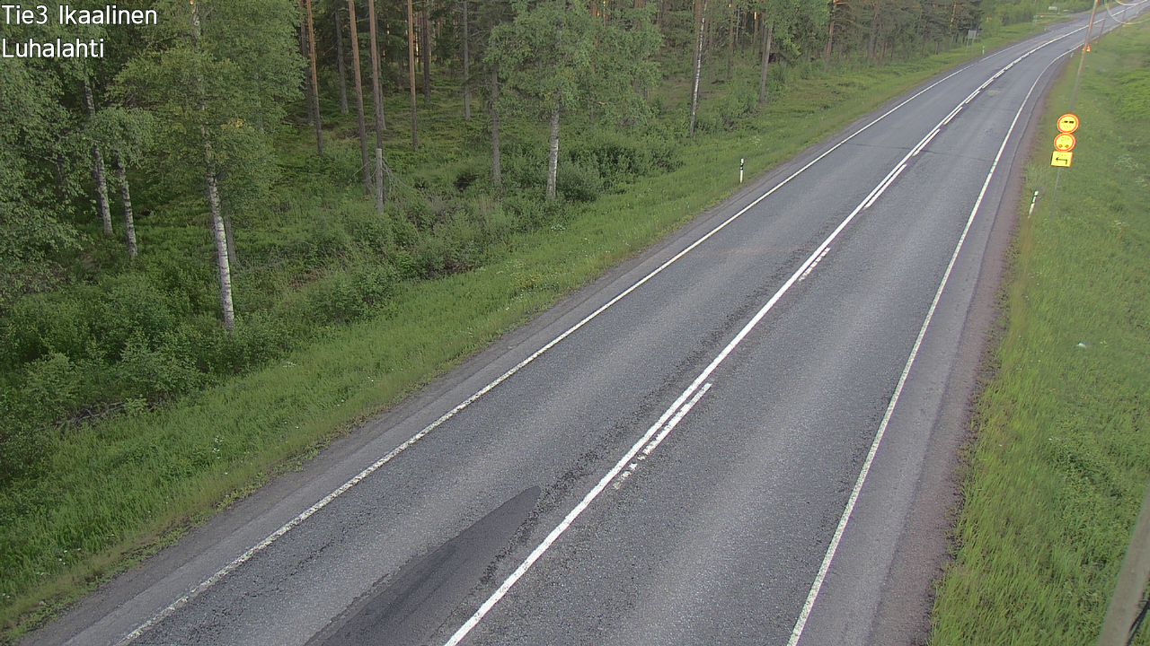 Weather Camera Image Väg 3 Ikaalinen, Luhalahti, Ikaalinen, Pirkanmaa