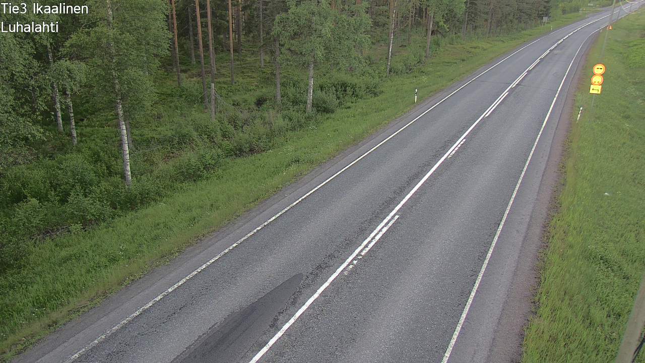 Weather Camera Image Väg 3 Ikaalinen, Luhalahti, Ikaalinen, Pirkanmaa