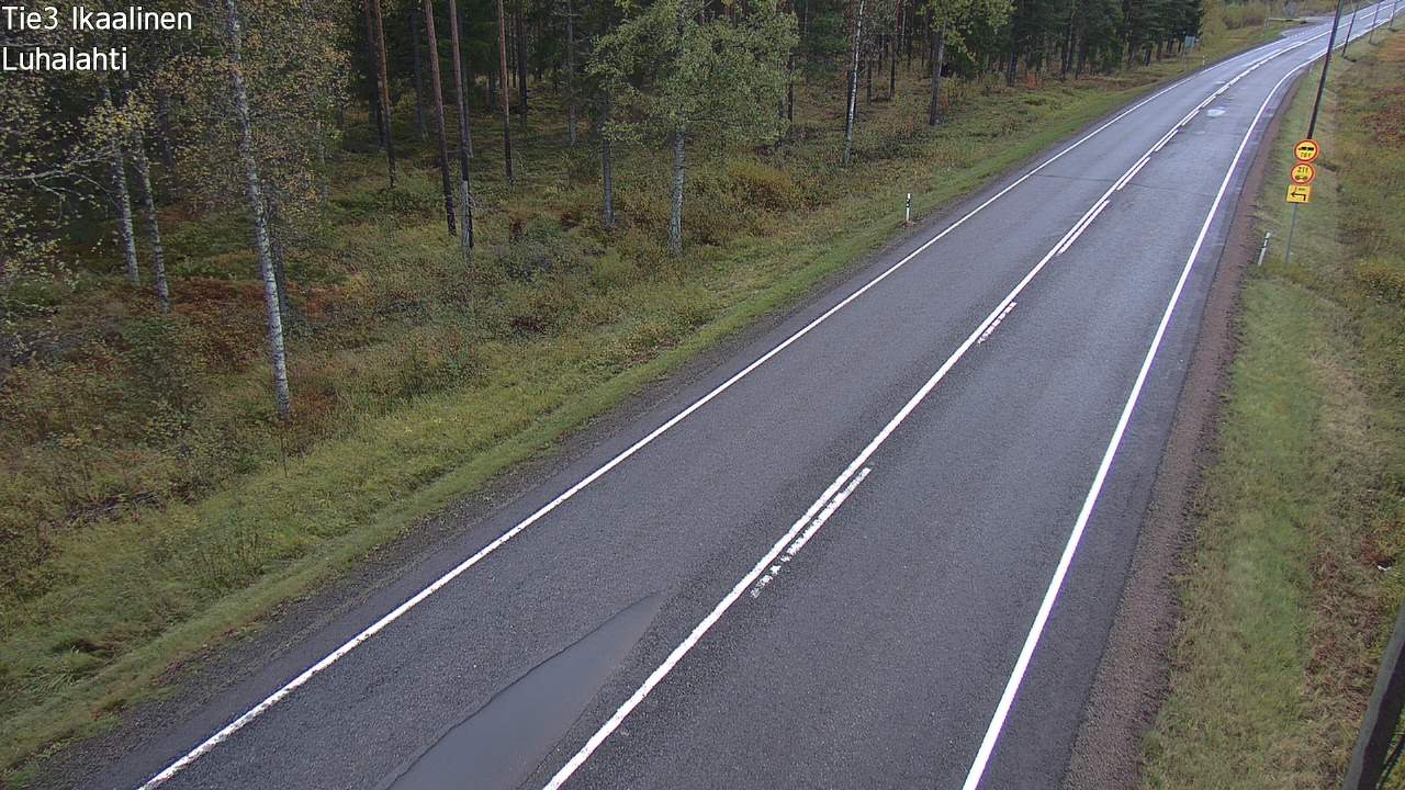 Weather Camera Image Road 3 Ikaalinen, Luhalahti, Ikaalinen, Pirkanmaa