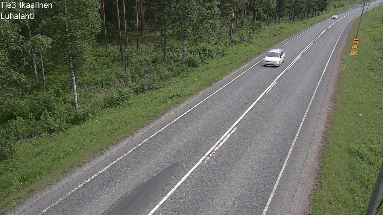 Weather Camera Image Väg 3 Ikaalinen, Luhalahti, Ikaalinen, Pirkanmaa