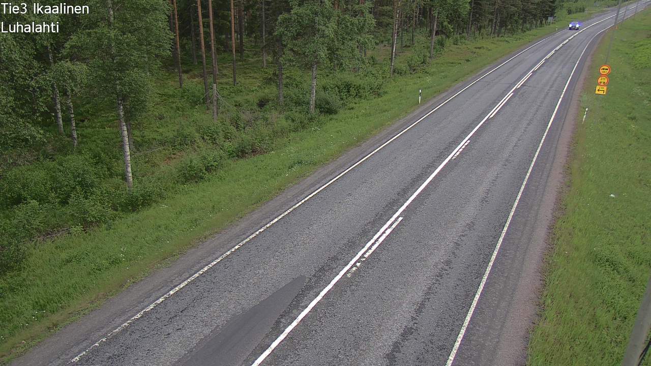 Weather Camera Image Väg 3 Ikaalinen, Luhalahti, Ikaalinen, Pirkanmaa
