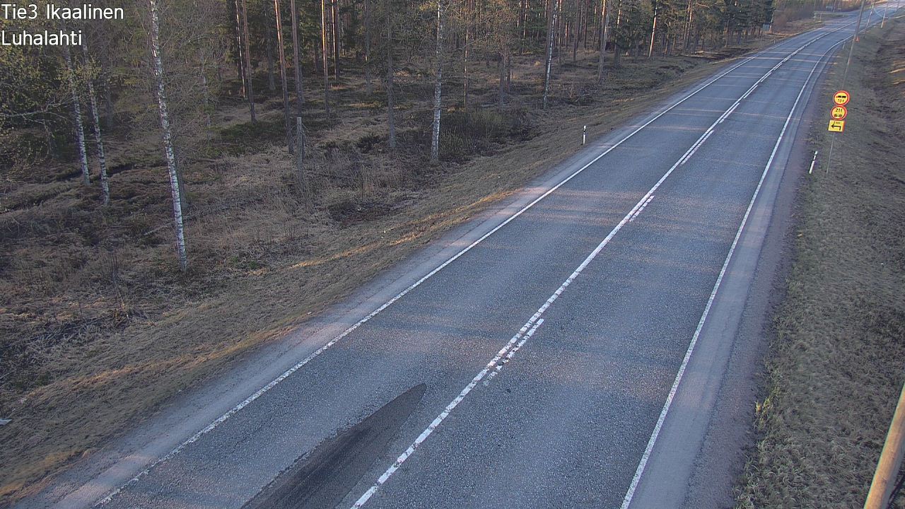 Weather Camera Image Väg 3 Ikaalinen, Luhalahti, Ikaalinen, Pirkanmaa