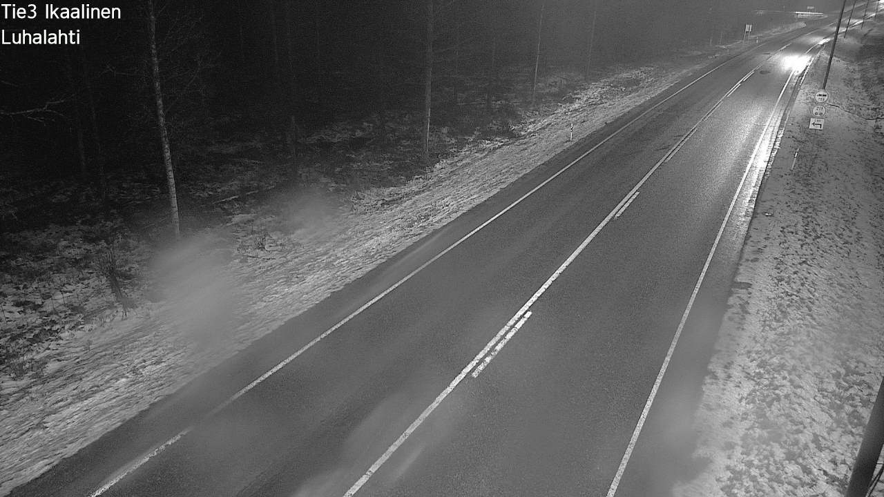Weather Camera Image Väg 3 Ikaalinen, Luhalahti, Ikaalinen, Pirkanmaa