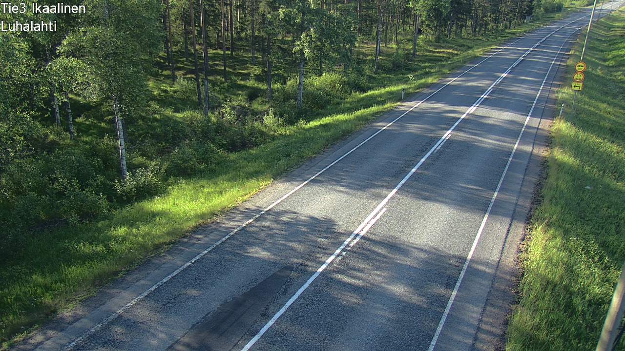 Weather Camera Image Väg 3 Ikaalinen, Luhalahti, Ikaalinen, Pirkanmaa