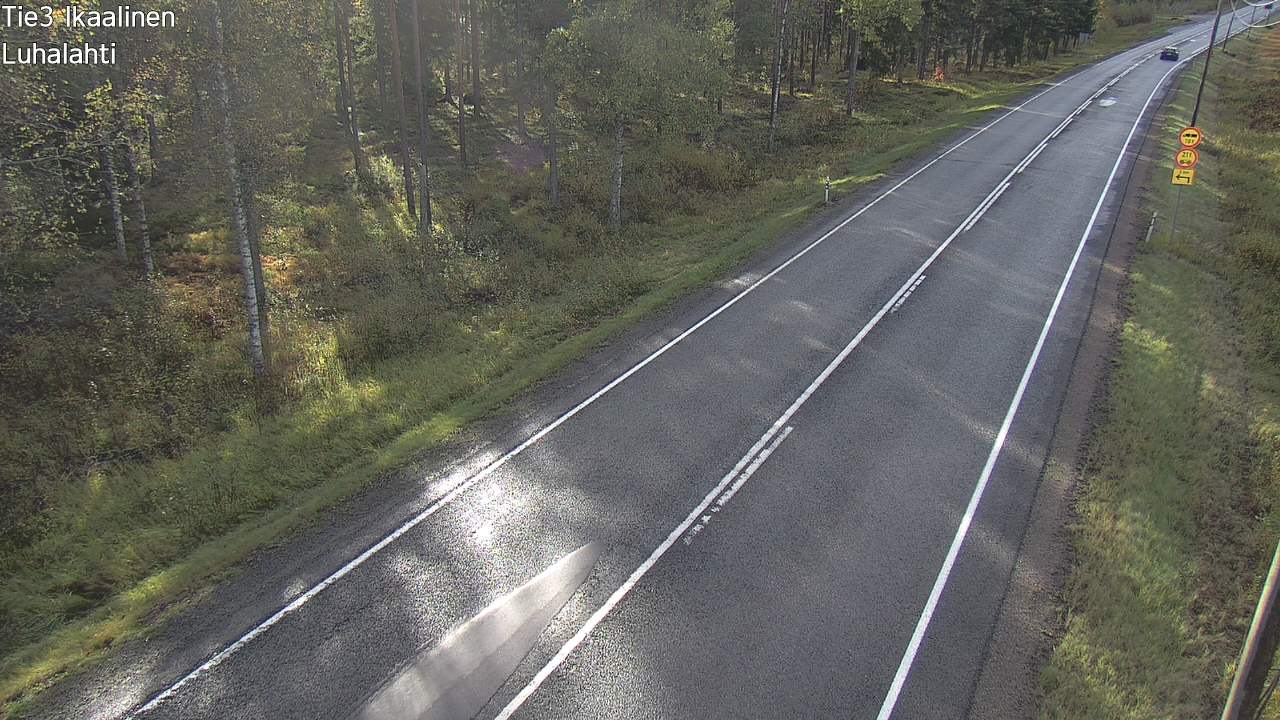 Weather Camera Image Road 3 Ikaalinen, Luhalahti, Ikaalinen, Pirkanmaa