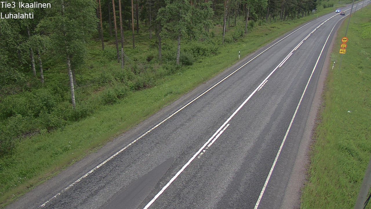 Weather Camera Image Väg 3 Ikaalinen, Luhalahti, Ikaalinen, Pirkanmaa