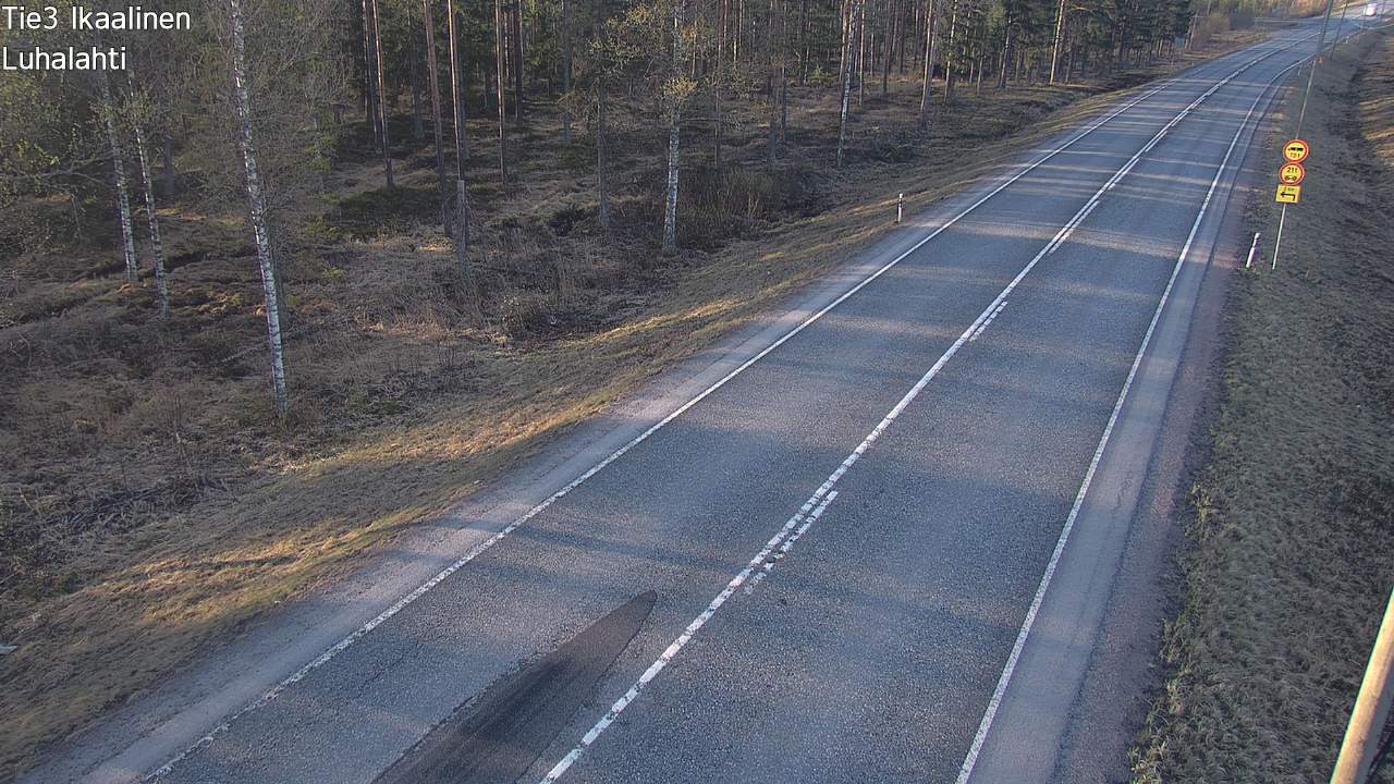 Weather Camera Image Väg 3 Ikaalinen, Luhalahti, Ikaalinen, Pirkanmaa