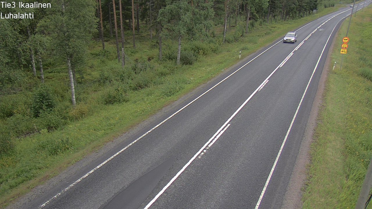 Weather Camera Image Road 3 Ikaalinen, Luhalahti, Ikaalinen, Pirkanmaa