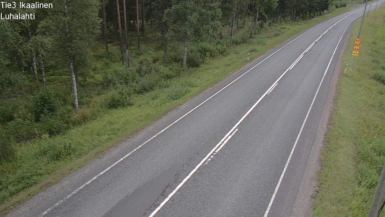 Weather Camera Image Road 3 Ikaalinen, Luhalahti, Ikaalinen, Pirkanmaa