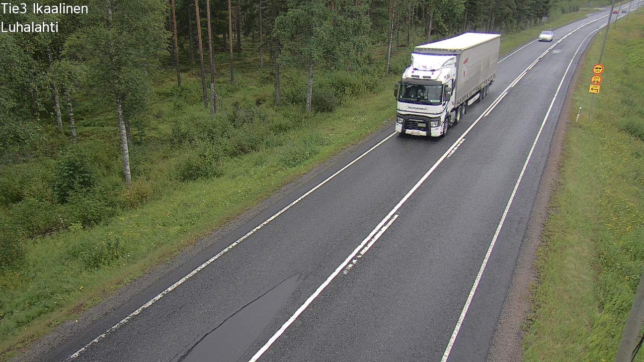 Weather Camera Image Road 3 Ikaalinen, Luhalahti, Ikaalinen, Pirkanmaa