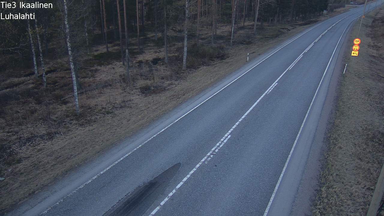 Weather Camera Image Väg 3 Ikaalinen, Luhalahti, Ikaalinen, Pirkanmaa