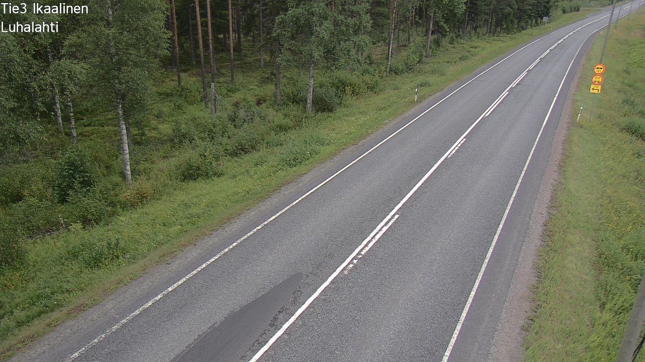 Weather Camera Image Road 3 Ikaalinen, Luhalahti, Ikaalinen, Pirkanmaa