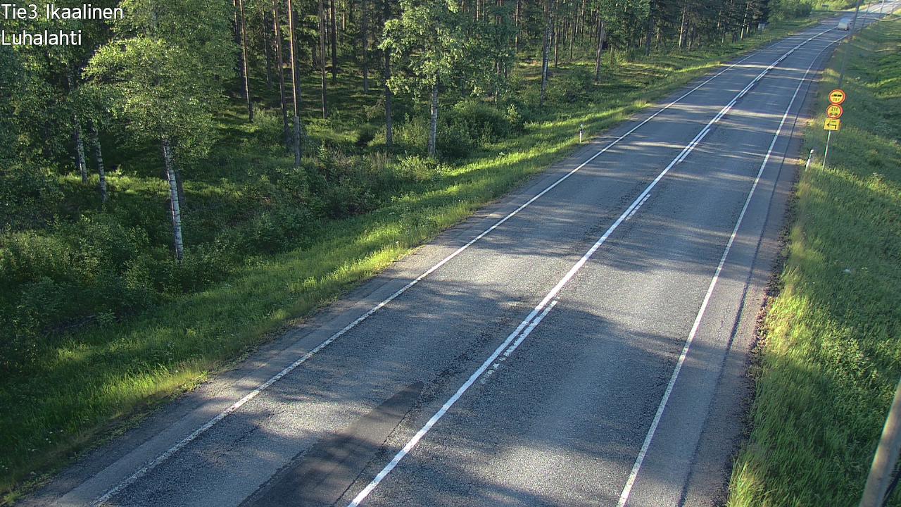 Weather Camera Image Väg 3 Ikaalinen, Luhalahti, Ikaalinen, Pirkanmaa