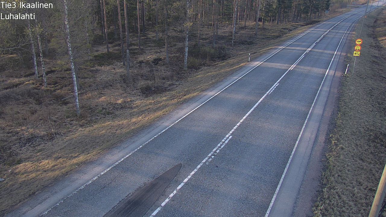 Weather Camera Image Väg 3 Ikaalinen, Luhalahti, Ikaalinen, Pirkanmaa