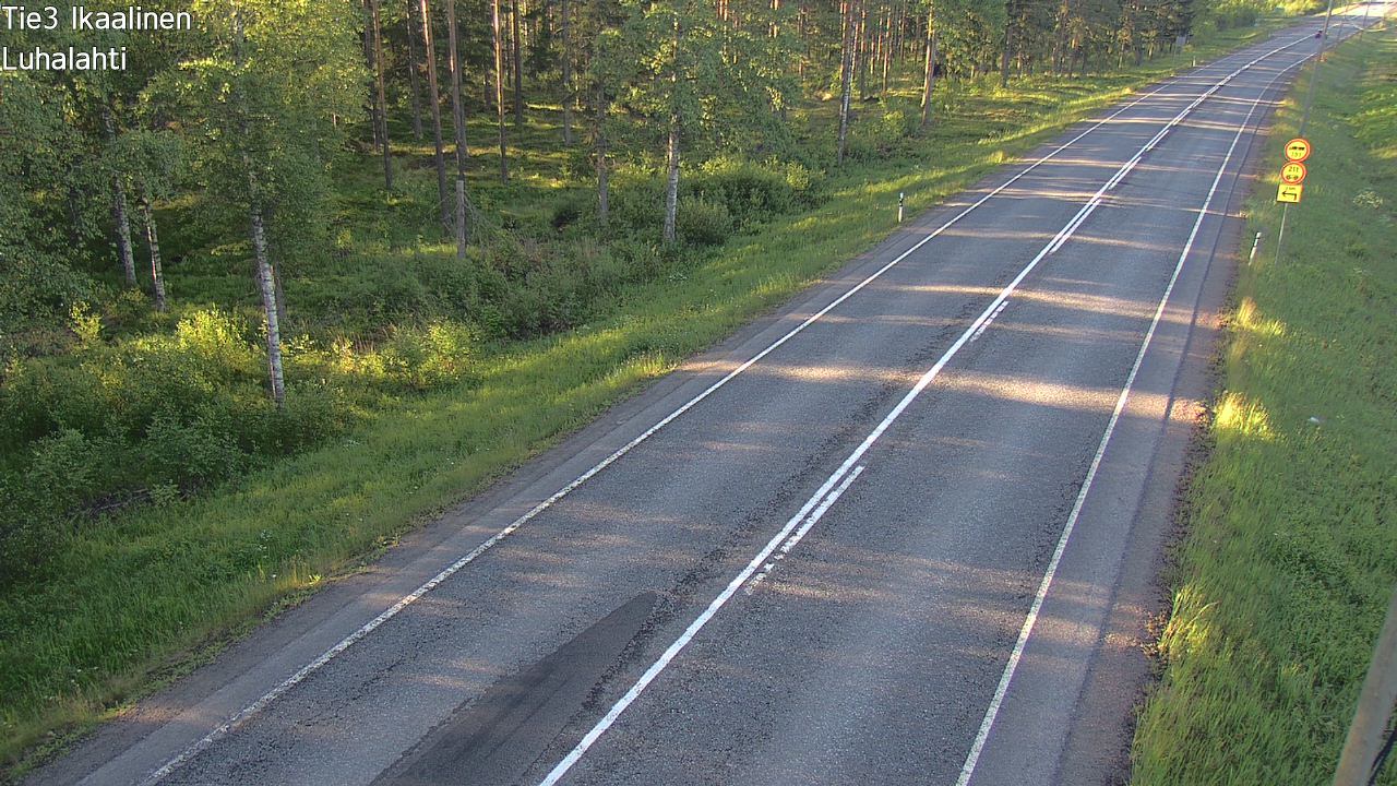 Weather Camera Image Väg 3 Ikaalinen, Luhalahti, Ikaalinen, Pirkanmaa